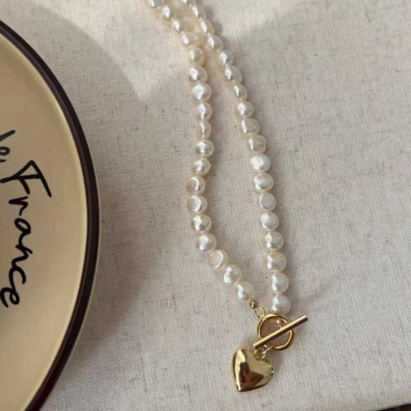 6-7mm Natural Baroque Freshwater Pearl Necklace