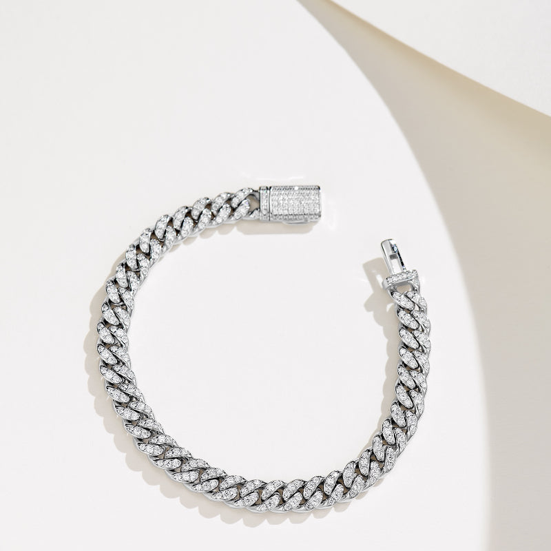 Cuban Full Diamond Bracelet