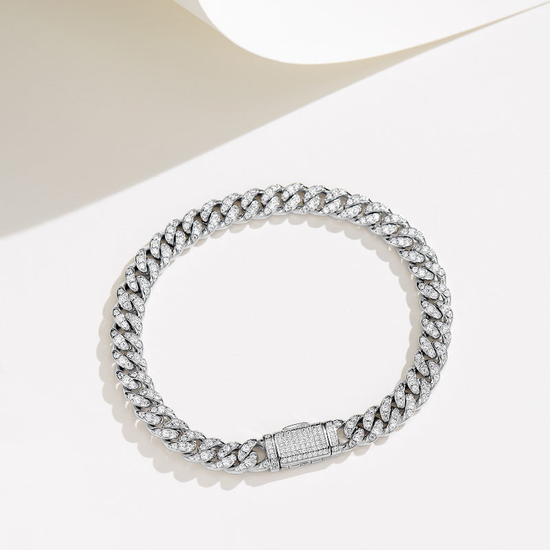 Cuban Full Diamond Bracelet