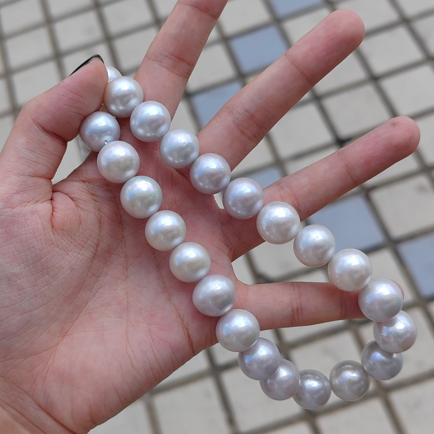 13-14mm Classic Freshwater Edison Pearl Necklace