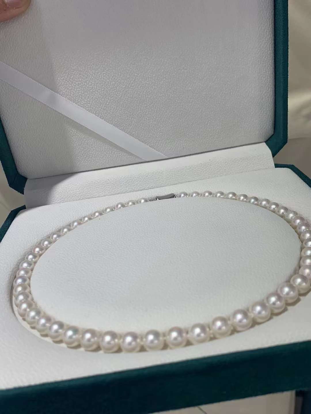 7.5-8mm Japanese Akoya Pearl Necklace