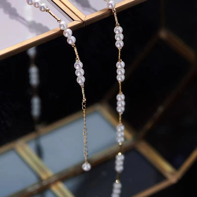 3-4mm Trendy Freshwater Pearl Necklace