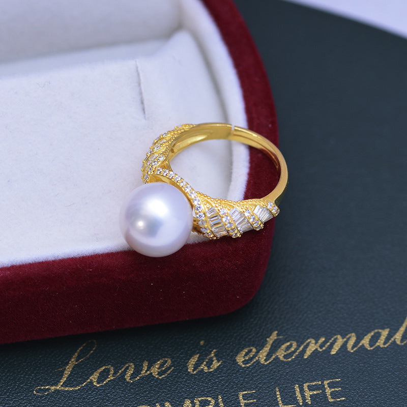 10-11mm Freshwater Pearl Ring