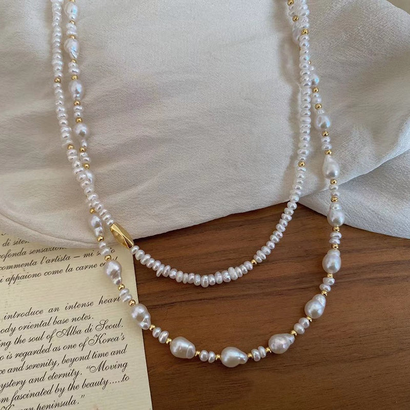 7-8mm Freshwater Baroque Pearl Necklace