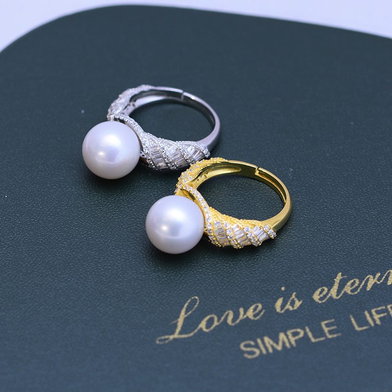 10-11mm Freshwater Pearl Ring