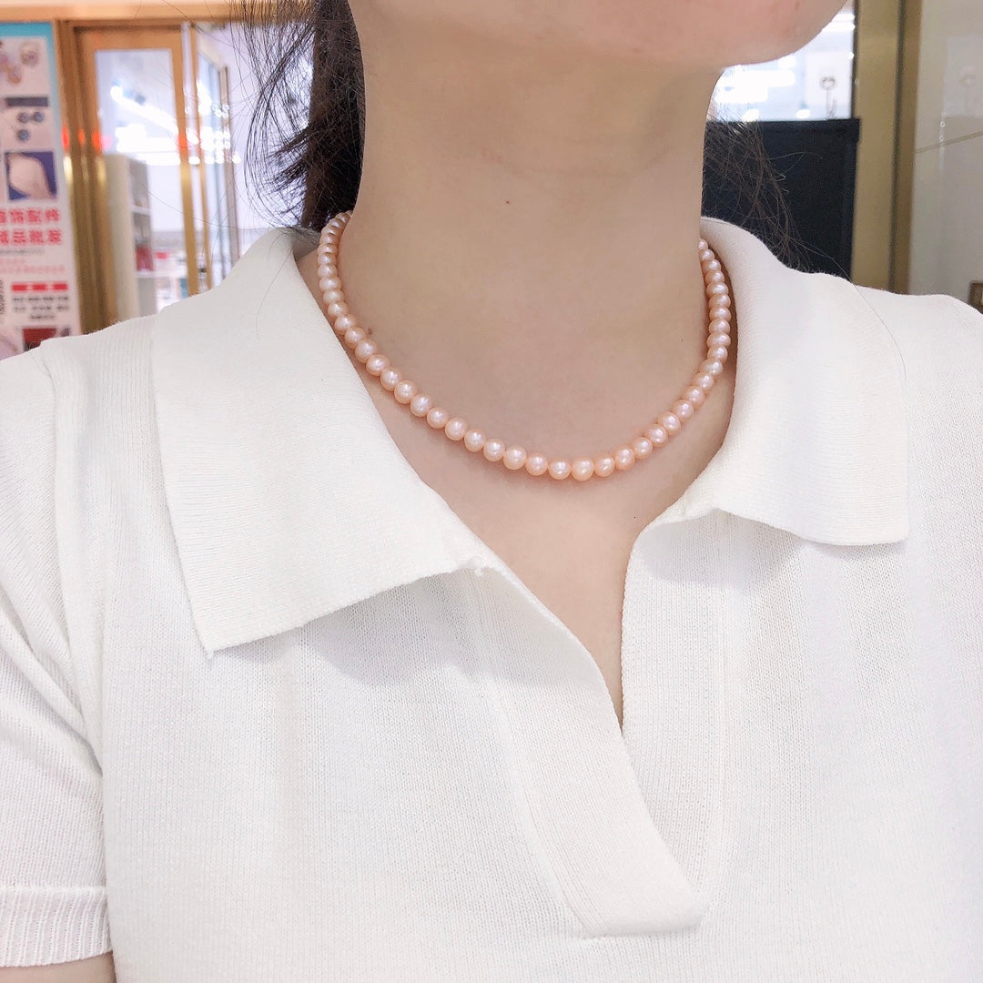 6-7mm Classic AAA Grade Freshwater Pearl Necklace