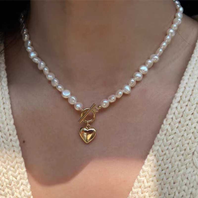 6-7mm Natural Baroque Freshwater Pearl Necklace