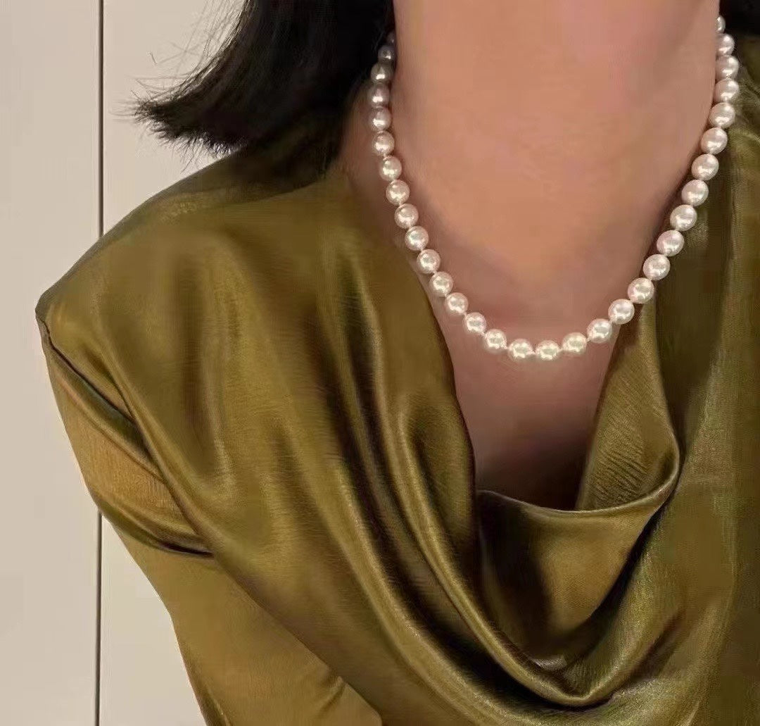 7-8mm Classic Freshwater Pearl Necklace