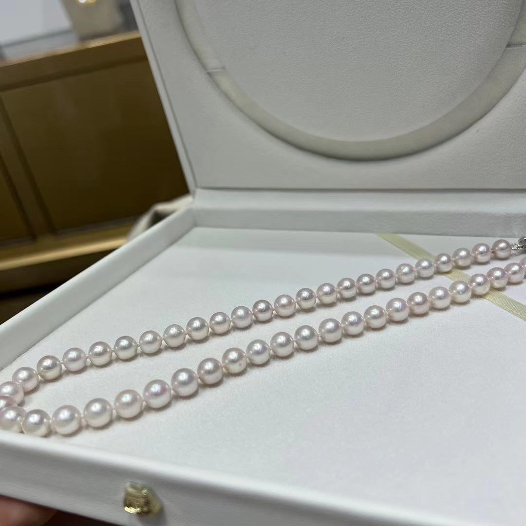 7-8mm Classic Freshwater Pearl Necklace