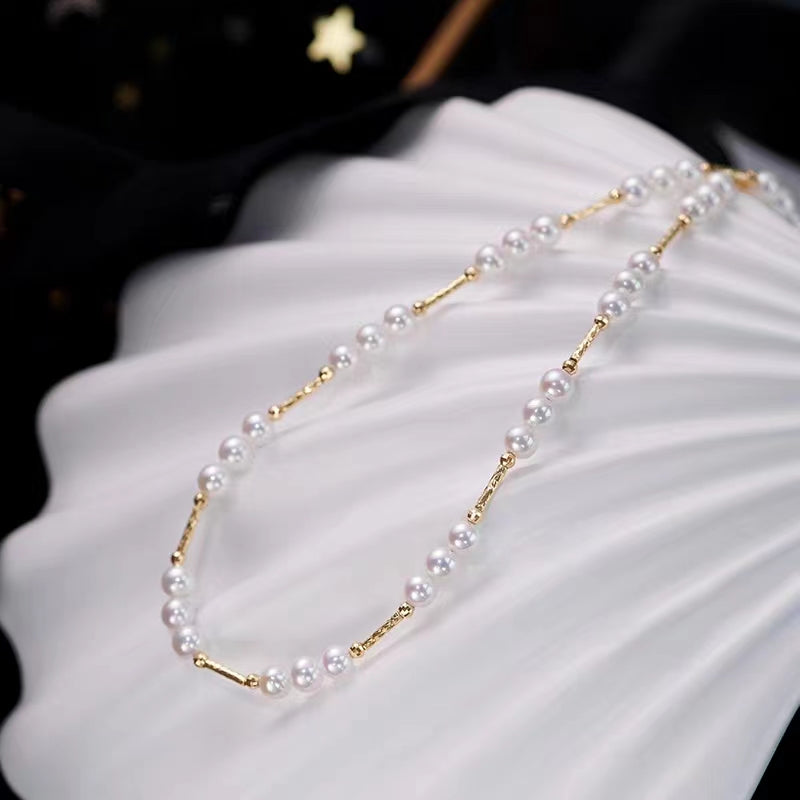 3-4mm Trendy Freshwater Pearl Necklace