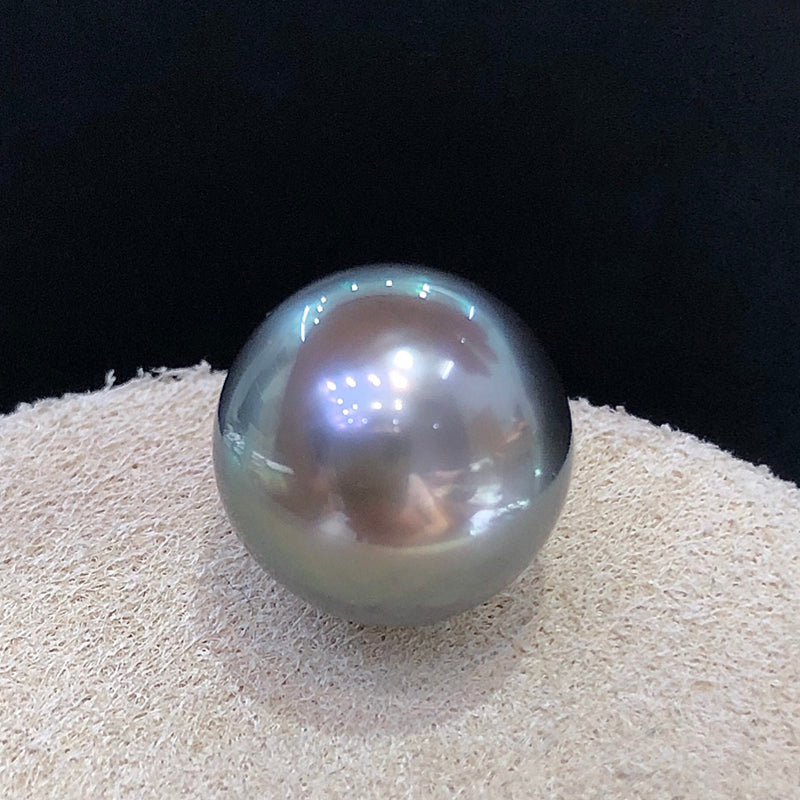 12-13mm Tahitian Seawater Pearl Pendant & 18k Solid Gold